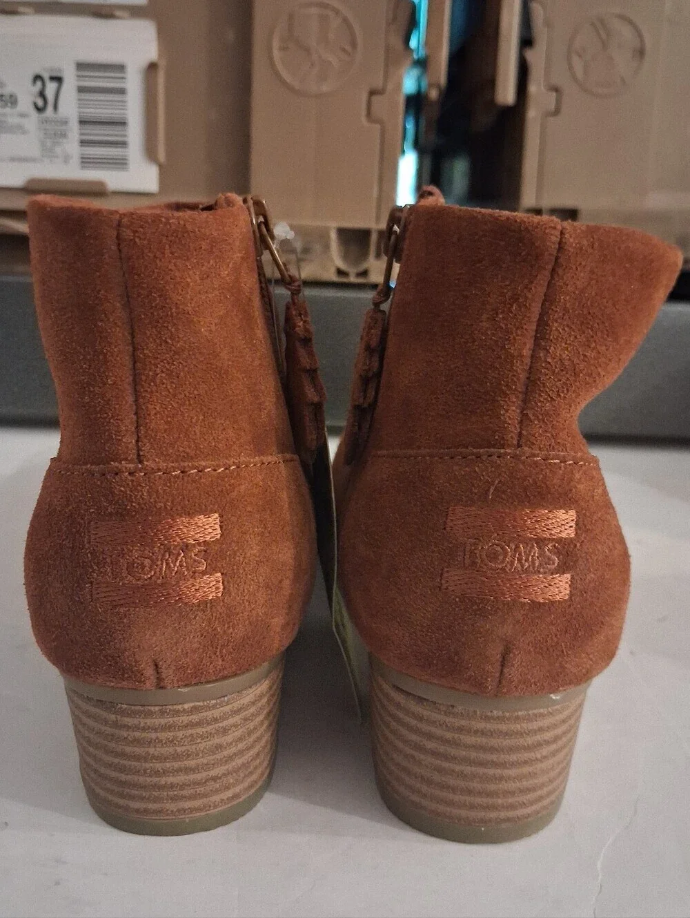 Toms Leila Suede Boots